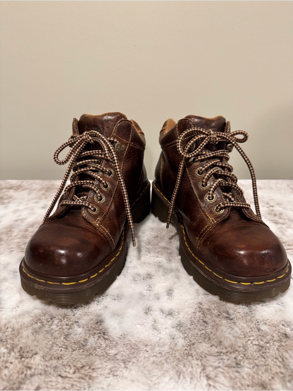 DR. MARTENS AIR WAIR TOYA Rich Brown Color Leather Boot, Great looking boots! - Picture 11 of 11